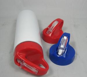 China stainless steel sports bottle with straw/500ml sports bottle factory