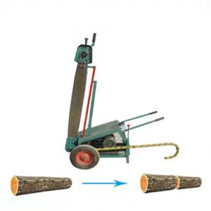 China Mobile Portable Wood Chainsaw Sawmill Lumber Cutting Chain Saw Machine factory