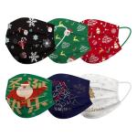 Face Mask, Disposable Mask, Christmas Gifts Christmas Cartoon Maskes Holiday