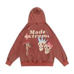 Unisex Business Casual Hoodie Regular Long Sleeve Plain Dyed