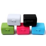 Black AC Travel Adapter , 58*58*56mm US UK AUS EU Universal Travel Adapter