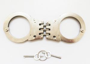 China Army Anti Riot Police Equipment Police Hinged Handcuffs Double Lock factory