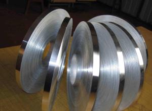 China Thin Aluminium Metal Strips AA1235 / 8011 H14 / H16 Min 20mm Width Heat Insulation factory