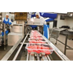 Energy Efficient MAP Plastic Tray Sealing Machine For Fresh Fish Meat