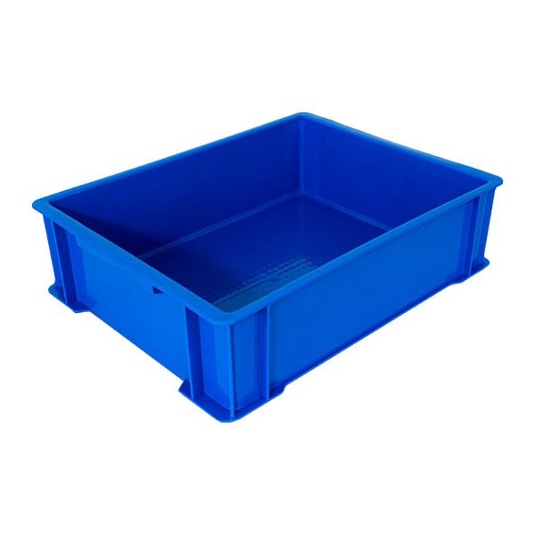 China Acceptable OEM ODM 440x340x125mm Heavy Duty PP Vented Mesh Folding Crate Box for Logistic Distribution factory