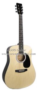 China 34inch Custom Acoustic guitar western guitar popular style -AF3410A factory