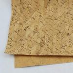 0.8mm Durable Nature Cork Fabric/Leather for Wall Decoration, Phone Cover and