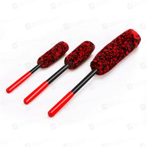 China 3pcs 490mm Wheel Hub Cleaning Tool Flexible Long Handle factory