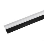 H Shape Aluminum Alloy Base Door Bottom Brush Strip Nylon Brush Weather