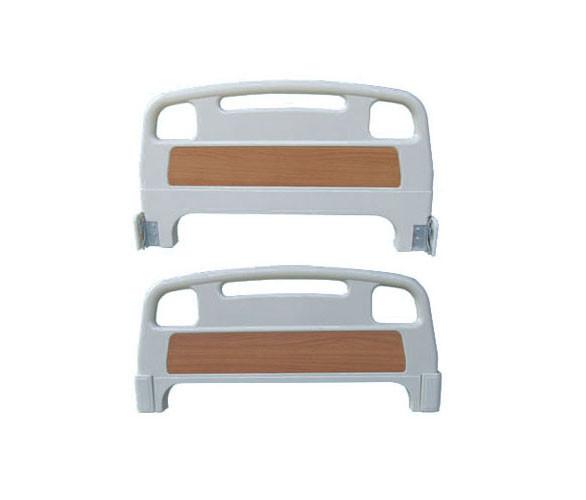 Medical Head and Foot Board for Hospital Bed Parts Accessories Detachable PP