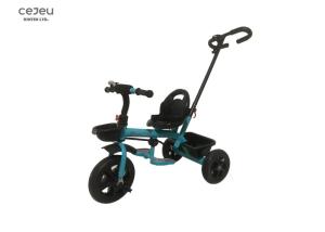 China Simple Style Plastic And Metal Kid Riding Tricycle 30KGS Load factory