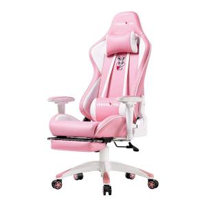 China Customized Anji Anime Leather Ergonomic Recliner for Girls' Gaming Comfort and Style factory