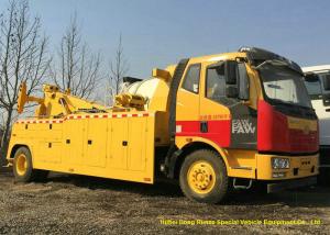 China Heavy Duty 12 Ton Wrecker Tow Truck For Car Recovery In City Road , Suburb Way factory