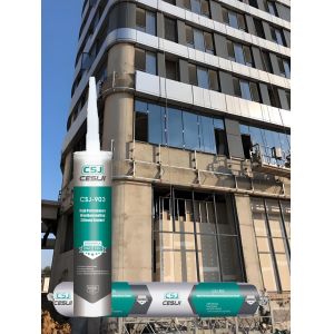 Roof / Curtain Wall Silicone Weatherproofing Sealant 90 Elastic Recovery Rate