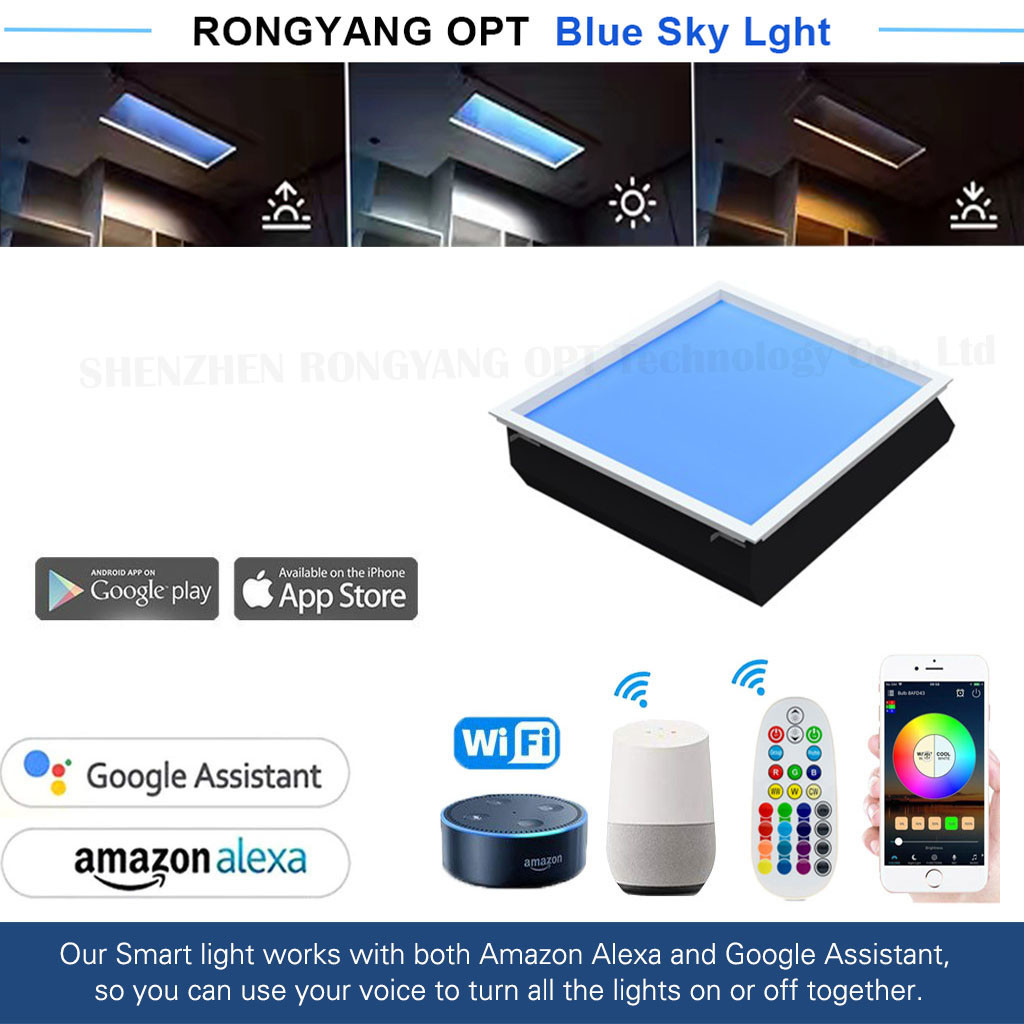 Modern Minimalist LED Ceiling Panel Light, Complements Various Interior Decor Styles