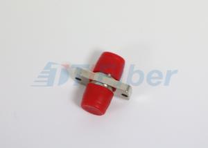 China FC / UPC Simplex Single Mode Adapter Fiber Optic For Patch Panel , Plastic Housing factory