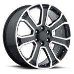 ET 30mm Ct2060 24 Gmc Replica Wheels Machined