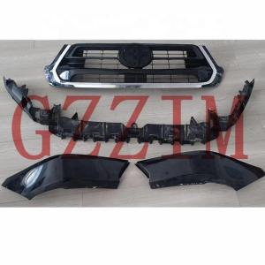 China Toyota Hilux Revo Rocco 2021 Body Kits Front Lip With Grilles factory
