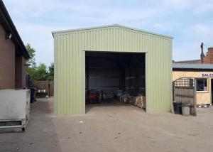 China Builders Merchant GB Prefabricated Warehouse Buildings factory