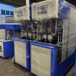 Semi Automatic PET Bottle Blowing Machine 400mm Neck Diameter For Bottle