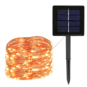 China LED Solar String Light with 1000mA Ni-MH Battery 2000mAh Capacity and 100LED / 200LED Options for Festive Decor factory