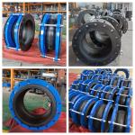 DN15-DN4000 Ductile Iron Flange Flexible Rubber Expansion Joint for Chemical