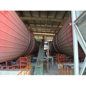 China Adjustable Temperature Control Rotary Drum Dryer 50-800°C For Durable Construction And High Thermal Efficiency 100-1000m2 on sale