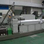 PP PE PVC Plastic Two Stage Extruder , Plastic Pelletizing Equipment CE Standard