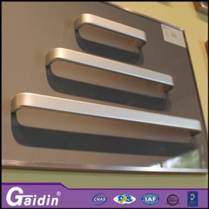 China bedroom kitchen accessories dresser office powder coated aluminum furniture handle factory