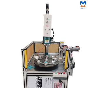 China 4200W Multiple Station Rotary Ultrasonic Welding Press for Plastic Parts factory