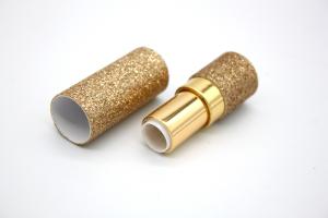 China Empty Paper Lipstick Tube Inner Cup 9.6mm With Golden Mechanism factory