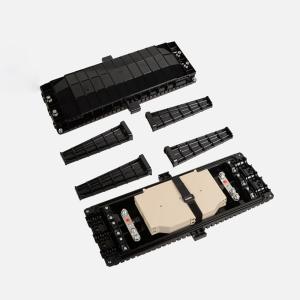 China 3 Inlet 3 Oulet 72 Core Fosc Fiber Optic Splice Closure Pole Mounting factory