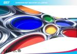 Multi Color Curved LED Screen Curtain Wall Large Wide View Angle 160°