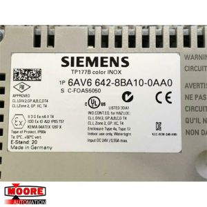 China 6AV6642-8BA10-0AA0 6AV6 642-8BA10-0AA0 Siemens Simatic Panel factory