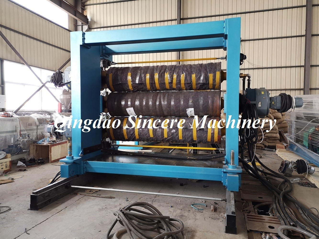 Multilayer PS ABS PVC Hips Sheet Extruder Machine Line