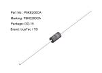 600W 200V Bidirectional Transient Voltage Suppressors For Esd Protection