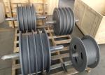 Anti Corrosion Coated Lebus Grooved Cable Winch Drum For Heavy Duty Oil / Gas