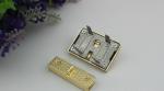 Handbag hardware suppliers wholesale light gold metal push lock