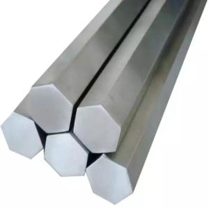 China ASTM 904L 410 420 400mm Stainless Steel Bar Rod Hex Brushed Stainless Steel Rod factory