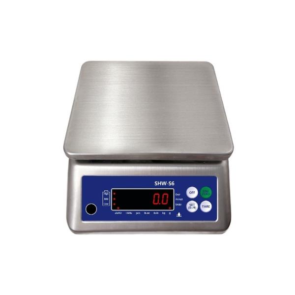 AC220V/50HZ Power Supply SOHE S6 3KG Stainless Steel IP68 Waterproof Scale for