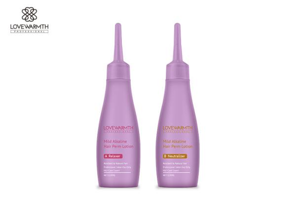 Mild Alkaline Hair Waving Lotion For Adults Soft Formula Resistant To Natural