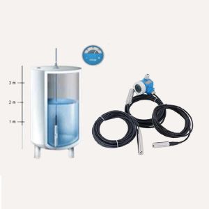 China WNK ATEX Explosion Proof LCD Display Liquid Level Sensor With 4-20mA for Water Tank on sale