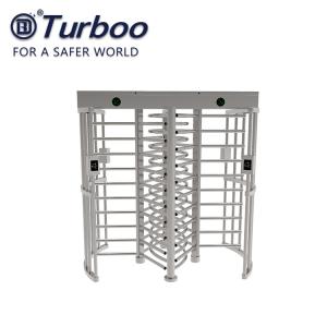 China RFID Facial Barcode Recognition Full Height Turnstile / SUS304 Full Height Gate 24V factory