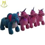 Hansel stuffed ride on animals children go kart amusement rides for sale