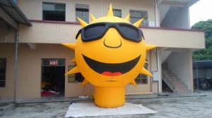 China inflatable product model replica / Exciting inflatable sun / PVC Inflatable giant sun games factory
