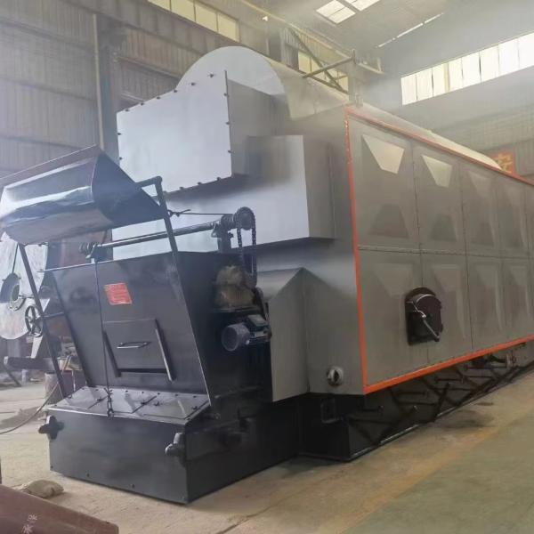 Fire And Water Tube Structure Biomass Pellet Hot Water Boiler For Hotel Hospital
