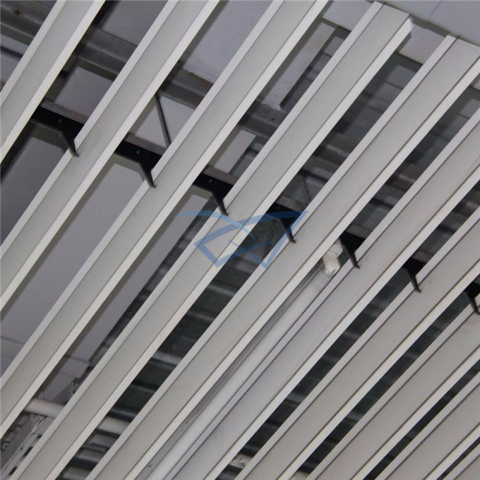 Fireproof B Screen Aluminum Metal Ceiling For Shopping Mall