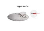6 Hours Playing Time Powerful Portable Speakers Fabric 10W For Karaoke Player