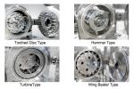 Food Industry Powder Grinder Machine 12-120 Mesh White Sugar Grinding Durable