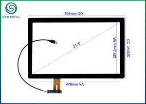 Custom PCAP Capacitive Touch Screen Overlay 16:9 21.5 Inch COB Type